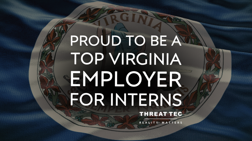 Threat Tec Recognized as 2026 Top Virginia Employer for Interns